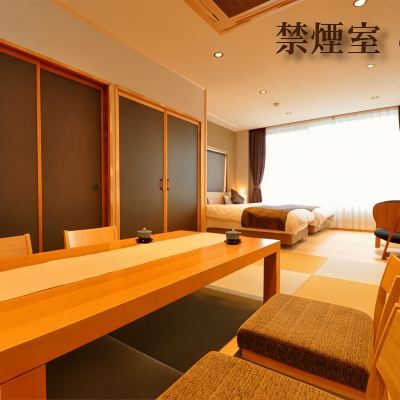 Modern Japanese Room, Non-Smoking (Kansuitei Deluxe With Relaxation) かんすい苑覚楽 クーポン