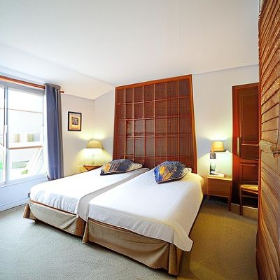 Deluxe Twin Room with Garden View