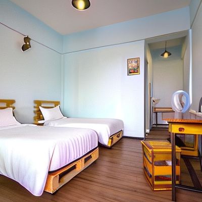 Deluxe Twin Room with Garden View Kupon Kea Garden Guesthouse