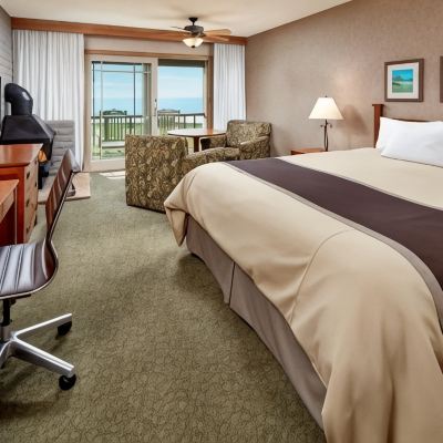 Deluxe King ADA Room with Roll-in Shower Cavalier Oceanfront Resort Promo Code