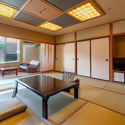 Japanese Style Room (12 + 6 Tatami)