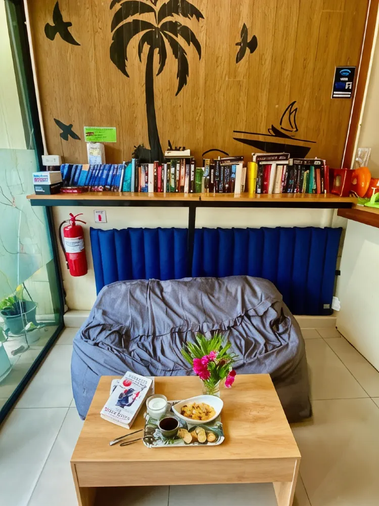 Bed In 8 Bed Mixed AC Dormitory Room With Shared Bathroom