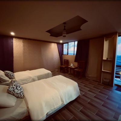 舒適帳篷房， 2 張單人床， 山景 瓦賽夫露營酒店優惠