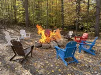 Adirondack Retreat w/ Hot Tub + Outdoor Firepit