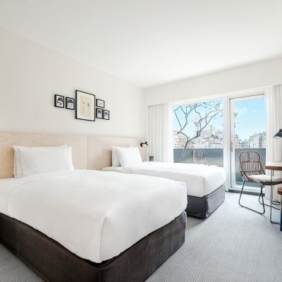 Balcony Twin Room Amba Taipei Zhongshan Promo Code
