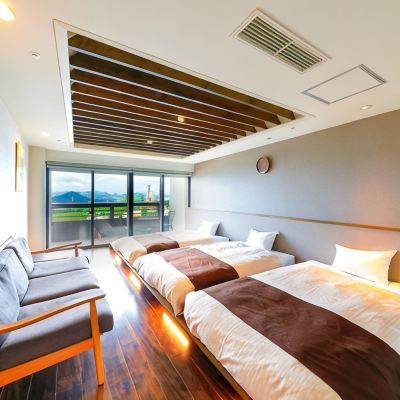 【禁煙】スーペリア和ベッドトリプル 内風呂なし(ナイスビュー)
 大江戸温泉物語　ホテルレオマの森 クーポン