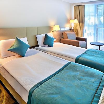 Twin Room with Free Aquapark Access
