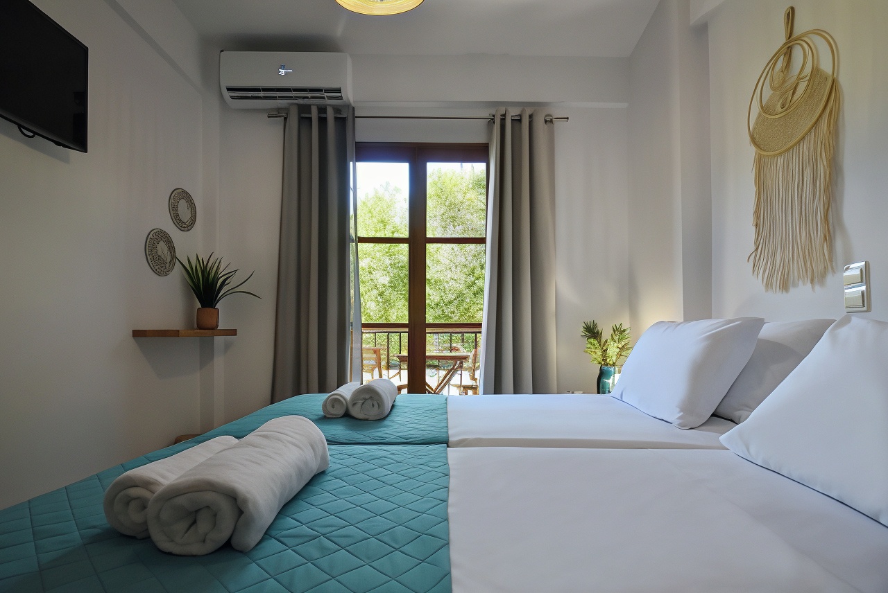 家庭公寓， 1 張大床和 1 張沙發床