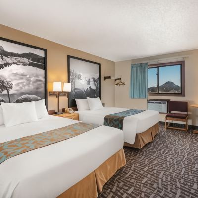 Queen Room with Two Queen Beds - Non-Smoking Super 8 by Wyndham Hill City/Mt Rushmore/ Area Promo Code