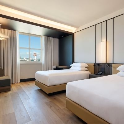 豪華雙床房 希爾頓羅馬機場酒店優惠