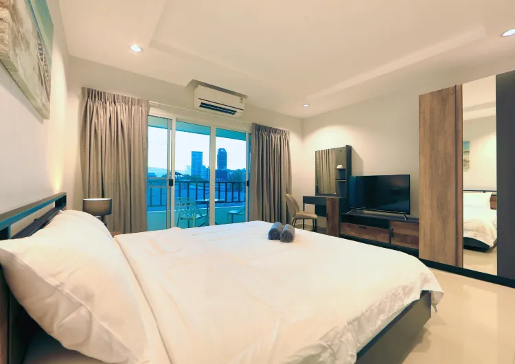 ห้องสุพีเรียร์พร้อมวิวเมือง (เตียงคิงไซส์)