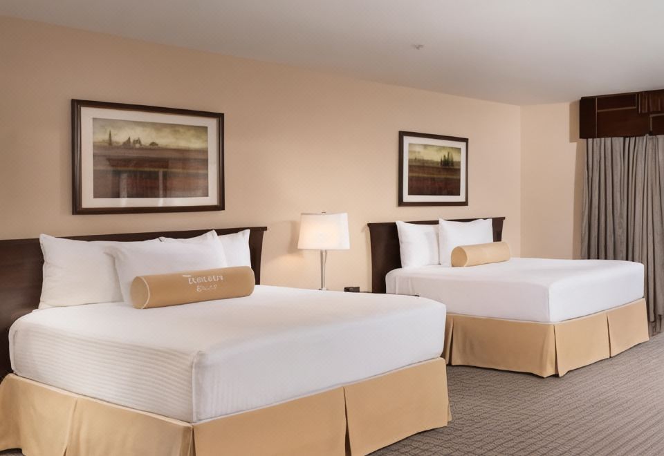 行政两张双人床套房 可吸烟