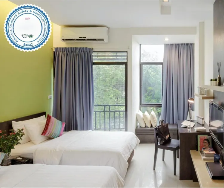 ห้องสตูดิโอ เตียงใหญ่ 1 เตียง