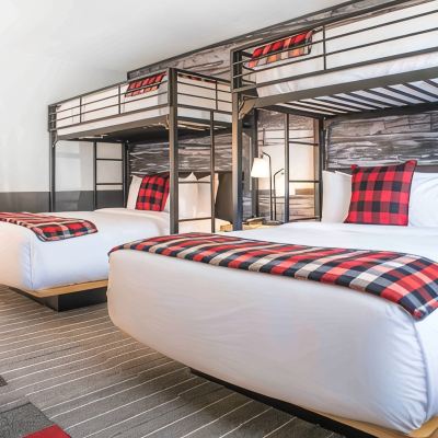 Two Queen Room With Two Twin Bunks Mountain Modern Motel Promo Code