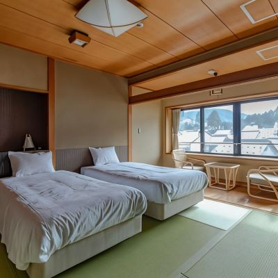 ツインルーム(共用バスルーム) 城崎温泉 旅館 泉翠（せんすい） クーポン