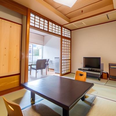 Yubatake Side Japanese Style Room (7.5 Tatami)