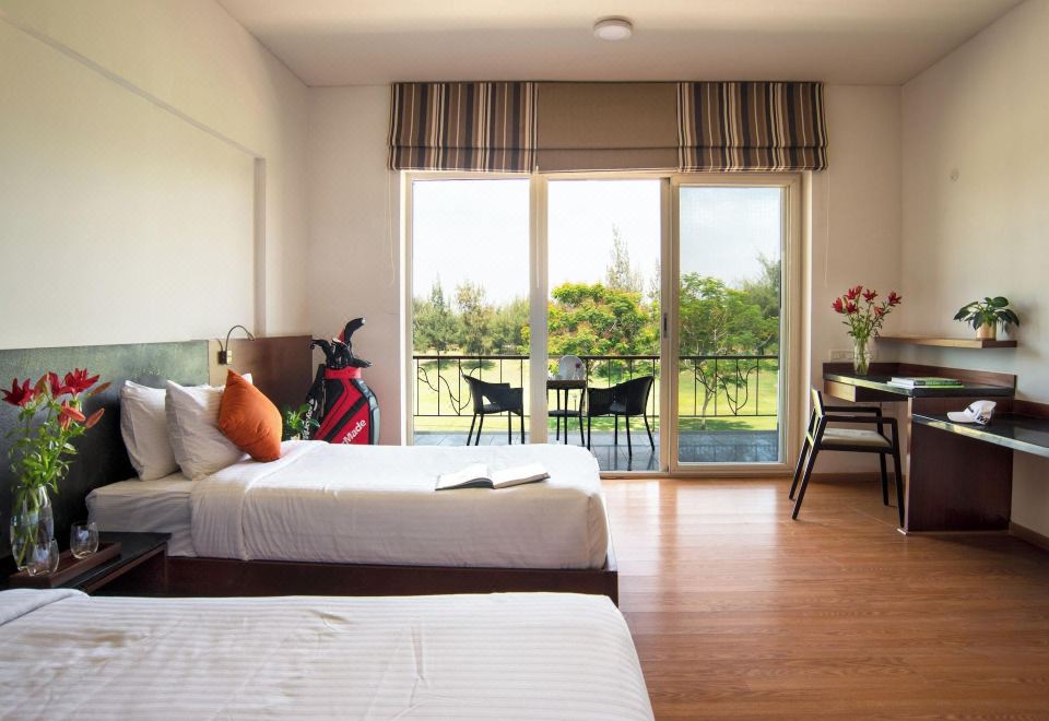 俱乐部双床房， 2 张单人床