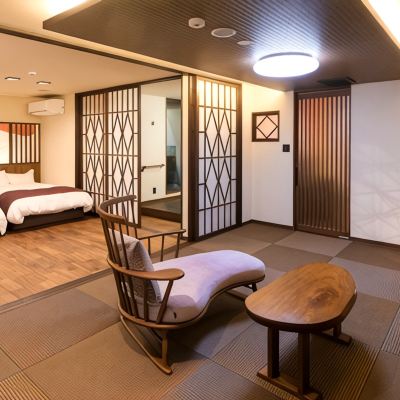 Semi Western-Style Room Dx あわら温泉　長谷川｜北陸の美食を愉しむくつろぎと家族の時間｜ クーポン