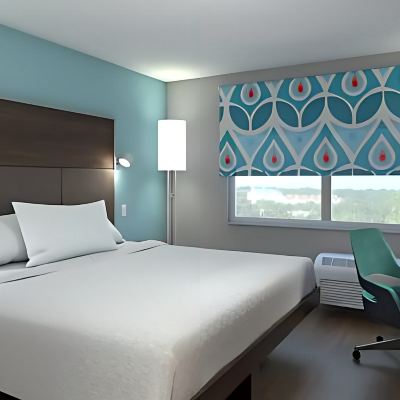 Guest Room With 1 King Bed, Roll-in Shower-Mobility/Hearing Accessible Lawrence Hotel Group, LLC Promo Code