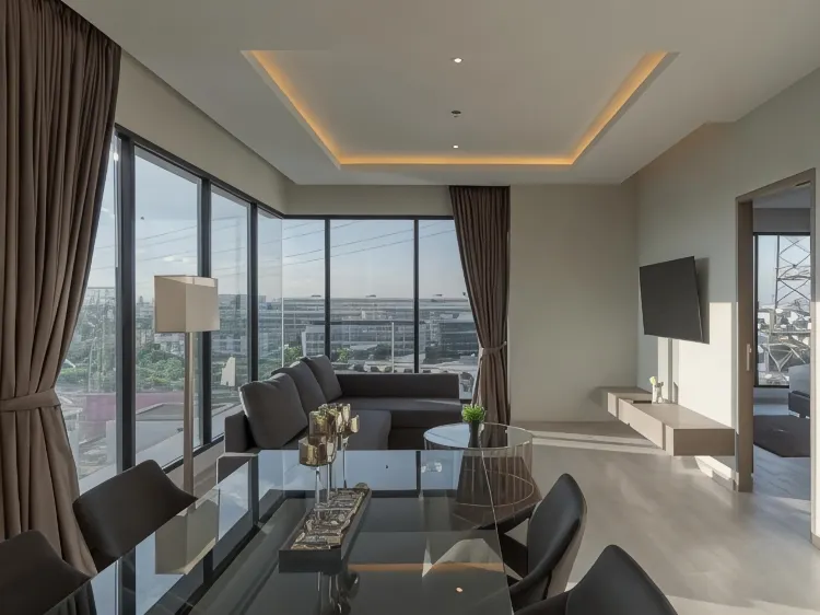 ห้องสวีทที่มีเตียงคิงไซส์