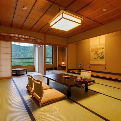 和風リバービュールーム(浴室) 人肌の宿　川金 クーポン