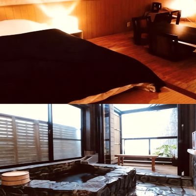 コーナーオーシャンビュールーム(ダブル)(浴室)(本館) 伊豆高原　山之辺の宿　桜舞　～ohbu～ クーポン