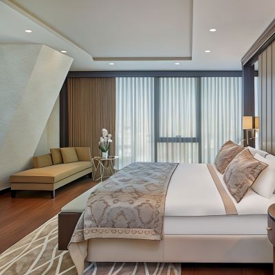 總統套房 - 帶特大床 精英世界歐洲酒店優惠