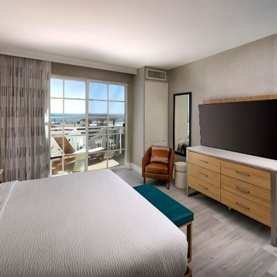 One-Bedroom King Suite With Balcony And Ocean View Inn at The Pier Promo Code
