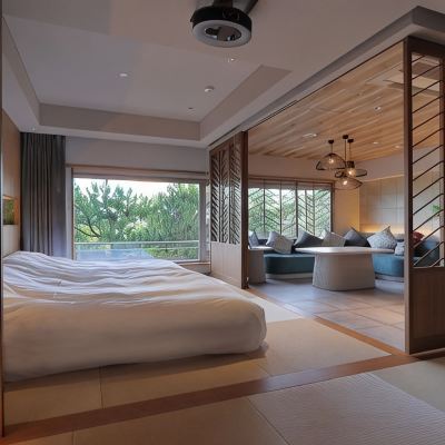 Japanese-Western Style Room with Indoor Terrace [4F]: 56㎡ 鴨川館 クーポン