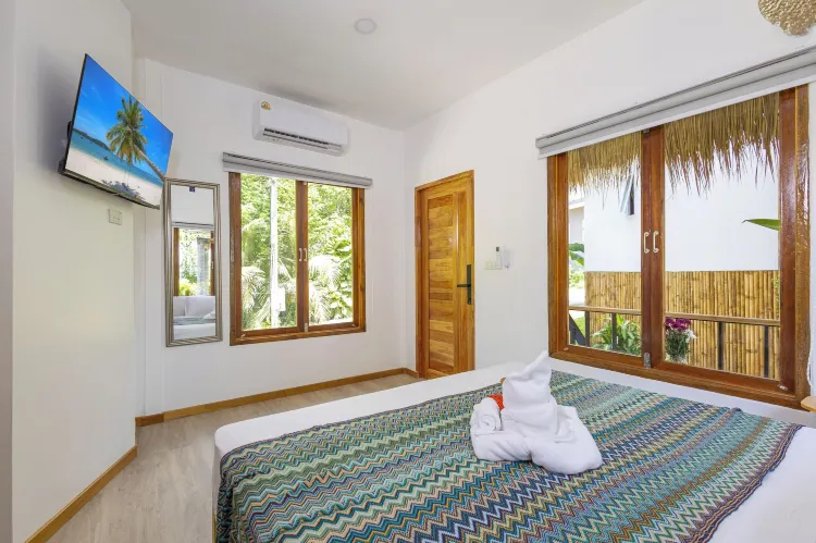 Comfort Studio With Balcony And Garden View