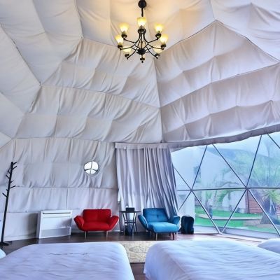 ドームテント Ducale ガーデンホテル 九十九里 クーポン