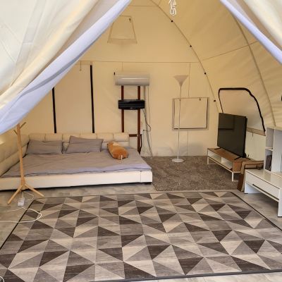 토끼 룸 (랜덤 배정) -1 Pyeongchang Rhino Glamping Pension 쿠폰