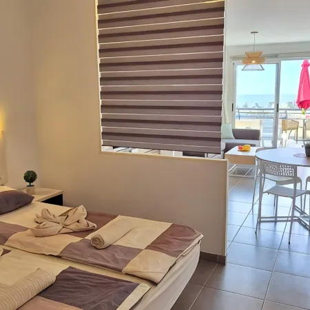 Apartment BUENA VISTA (Palm Garden) Morro Jable, sea view, pool Отели в г. Морро Хабле