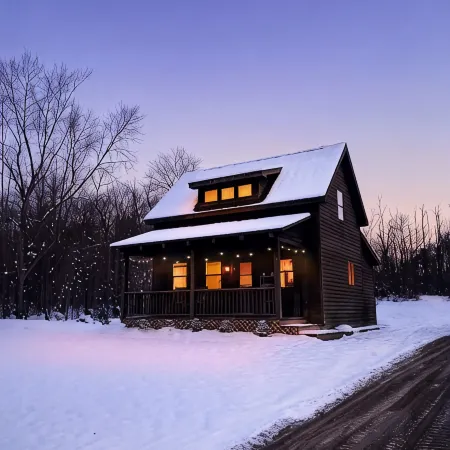 Cozy Catskill Cabin w/ 10-minute Walk to Downtown Catskill Отели в г. Катскилл