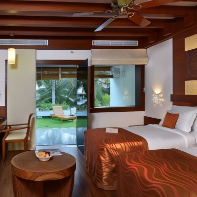 One-Bedroom Deluxe Room Gokulam Grand Turtle on The Beach Promo Code