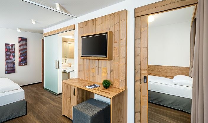 帶陽台的小型套房