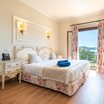 Deluxe Double Room with Balcony and Sea View Hotel Cala Fornells Promo Code