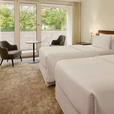 Urban Garden Room, Guest Room, 2 Twin, Balcony