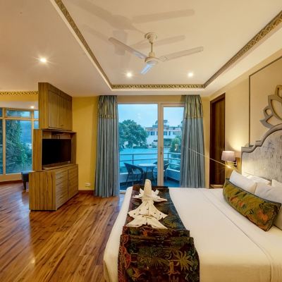 Family Room- Partial River View Ganga Kinare- A Riverside Boutique Resort, Rishikesh Promo Code