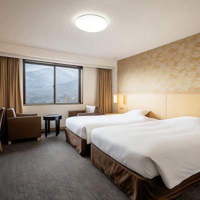 グランデツインルーム タイプs 禁煙 蔵王側 アクティブリゾーツ 宮城蔵王 クーポン