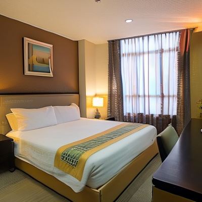 Bilik Deluxe Double Kupon Hallmark View Hotel