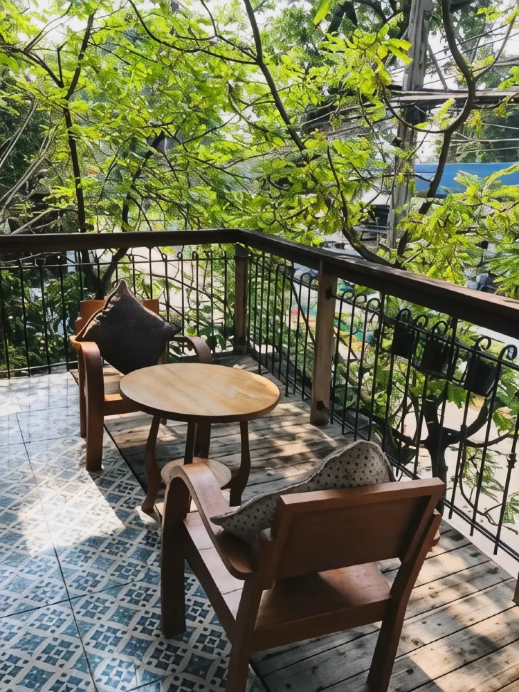 ห้องดีลักซ์พร้อมระเบียง(เตียงควีนไซส์)