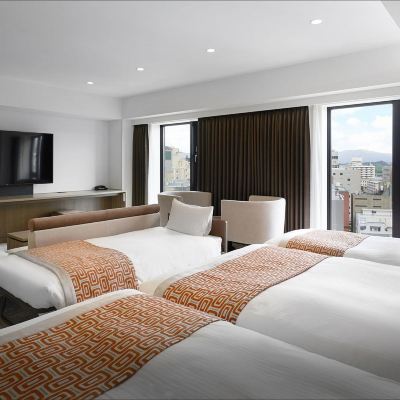 フォースルーム（禁煙）(正ベッド2台、エキストラベッド2台） ダイワロイネットホテル盛岡駅前 クーポン