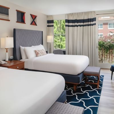 Room With 2 Queen Beds-Garden View Portland Harbor Hotel Promo Code
