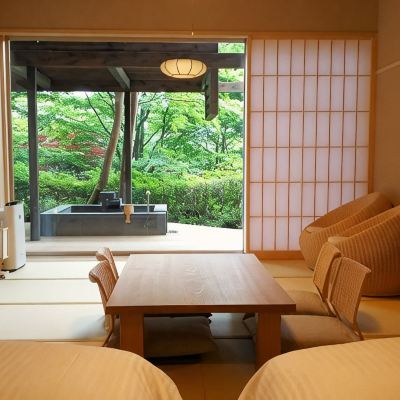 和洋室（ガーデンビュー） 箱根強羅 白檀 クーポン
