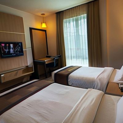 Bilik Twin Superior Dilarang merokok Kupon DeHome Boutique Hotel