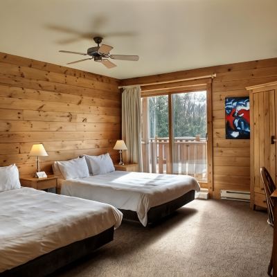 2 Queen Beds Room Sacacomie Hôtel et Spa Promo Code