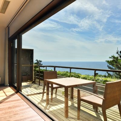 青海オーシャンビューテラス＆リビングルーム (32㎡) 大観荘せなみの湯 クーポン