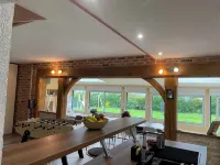 Villa Normande Piscine Intérieur et Jeux / Proche Honfleur et Deauville