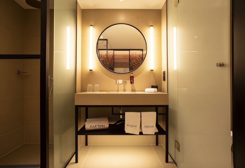 游泳池景行政間